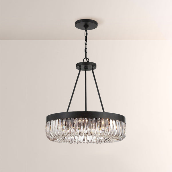 Alister 1-Tier 8-Light Round chandelier 23"