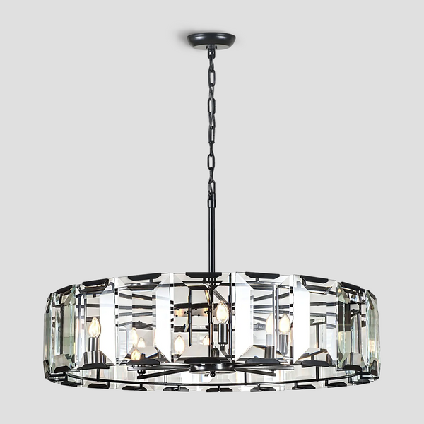 Allare Crystal Round Chandelier 24"
