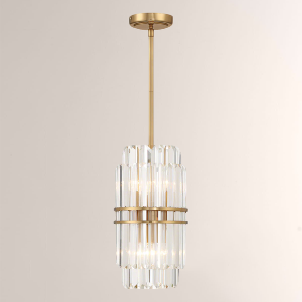 Hayes Round Crystal 4 Light Chandelier