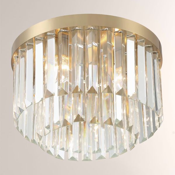 Hayes 4 Light 16.00 inch Flush Mount