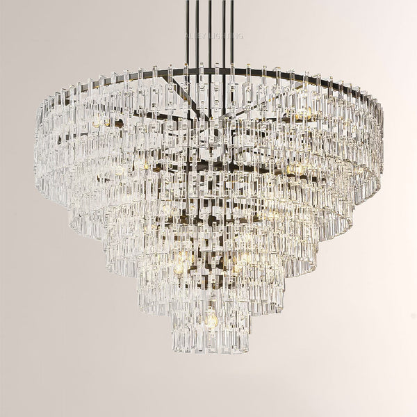 Arrebol 5-Tier Round Chandelier 60”