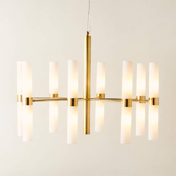 Amie Glass Chandelier