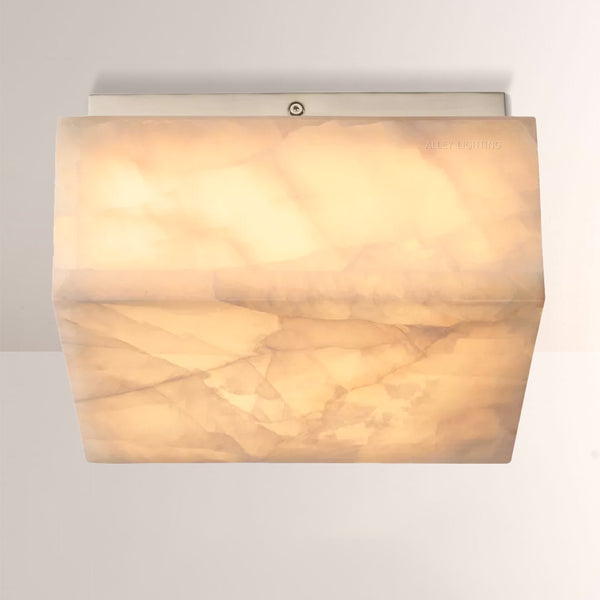 Derive Calcite Square Flushmount 6"10"14"