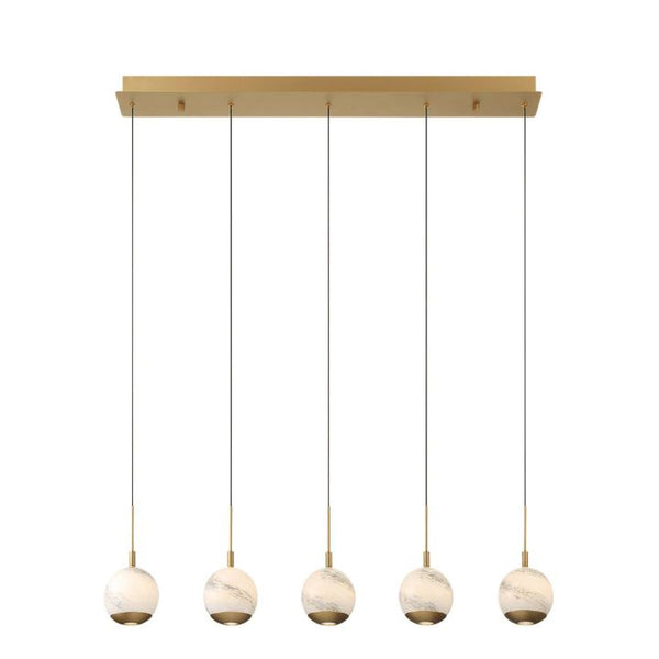 Kimma Lights Linear LED Chandelier
