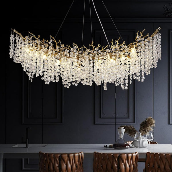 Modern Tree Branch Chandelier