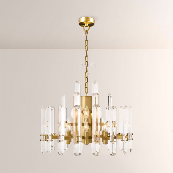 Isolde Crystal Round Chandelier