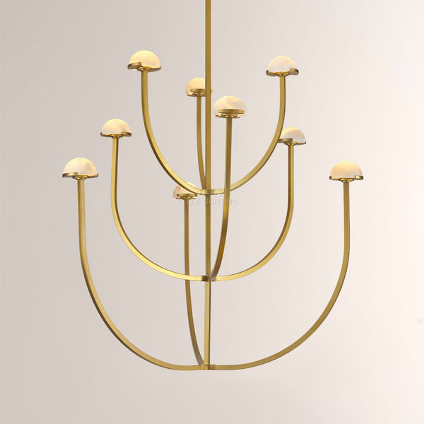 Pedra Round Chandelier 40"