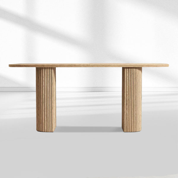 Mulho Plank Wood Console Table