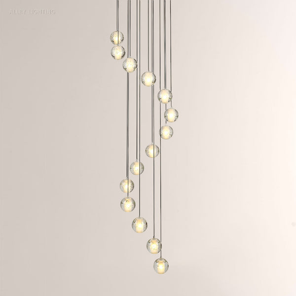Pearl Ball Ceiling Chandelier 14 20 Light