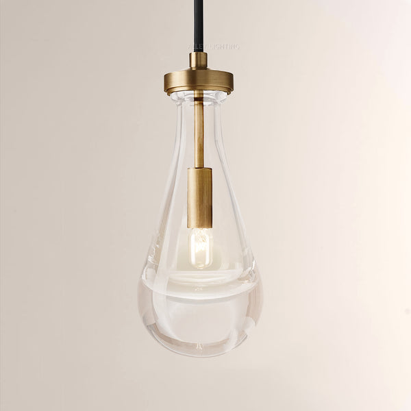 Raindrop Cord Pendant