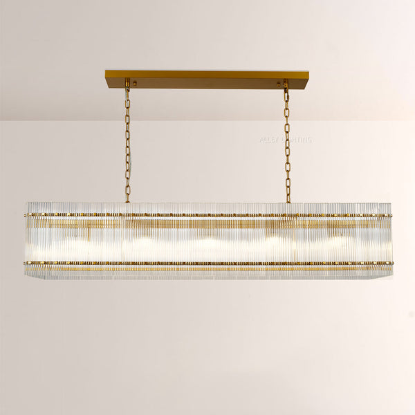 Tina Rectangle Chandelier 54"