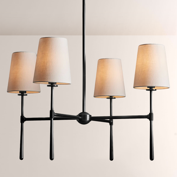 Rhodes Round Chandelier 4/6 Light For Living Room