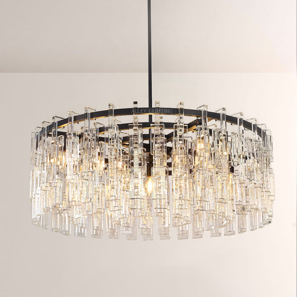 Arrebol Crystal Chandelir 36"