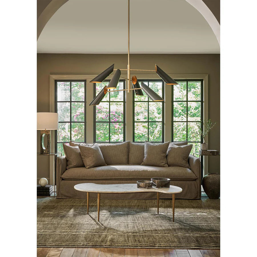 Vest 28.5" 6-Light Chandelier