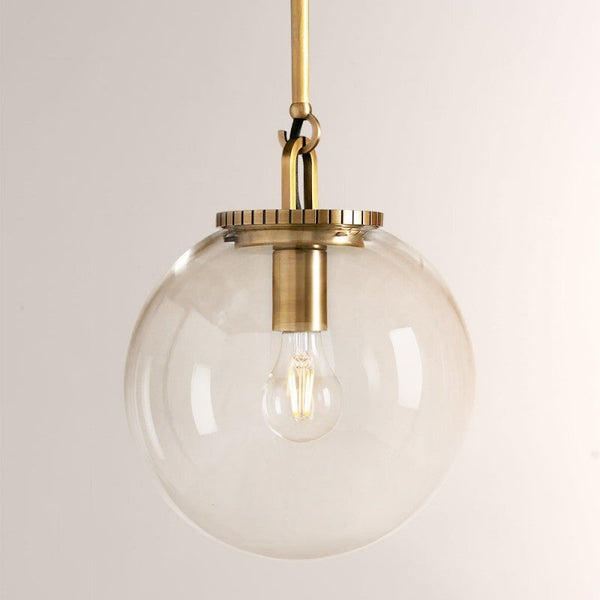 Wescott Globe Pendant with Rod